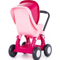 Коляска для кукол Полесье Коляска для кукол Alisa 95220 (розовый) - Превью изображения №3 — Интернет-магазин Time-Shop