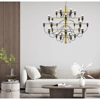 Подвесная люстра LOFT IT Gino 10196/800 (Black) - Превью изображения №4 — Интернет-магазин Time-Shop