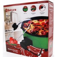 Электросковорода Sakura SA-7711GR - Превью изображения №2 — Интернет-магазин Time-Shop