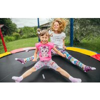 Батут Sundays Acrobat-D490 (зеленый, с сеткой) - Превью изображения №5 — Интернет-магазин Time-Shop