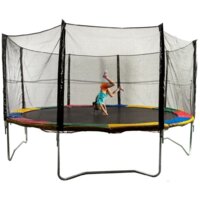 Батут Sundays Acrobat-D490 (зеленый, с сеткой) - Превью изображения №2 — Интернет-магазин Time-Shop