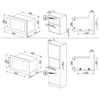 Микроволновая печь Smeg FMI120B3 - Превью изображения №2 — Интернет-магазин Time-Shop