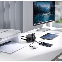 Сетевое зарядное Baseus PowerCombo Cube Power Strip 3AC+2U+2C 30W E00066400117-00 - Превью изображения №7 — Интернет-магазин Time-Shop