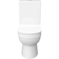 Унитаз напольный Керамин Бергамо Нова Slim МЛ 2-режим (белый) - Превью изображения №3 — Интернет-магазин Time-Shop