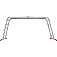 Лестница-трансформер Новая высота NV 233 трансформер с помостом 4x5 ступеней - Превью изображения №3 — Интернет-магазин Time-Shop