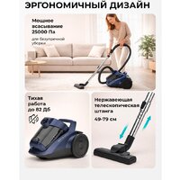 Пылесос Galaxy Line GL6228 (синий) - Превью изображения №14 — Интернет-магазин Time-Shop