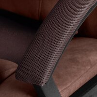 Игровое (геймерское) кресло TetChair Driver (флок/ткань, коричневый) - Превью изображения №12 — Интернет-магазин Time-Shop