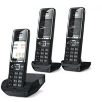 Радиотелефон Gigaset Comfort 550 Trio (черный) - Превью изображения №5 — Интернет-магазин Time-Shop