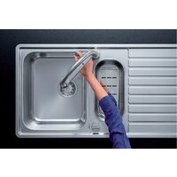 Смеситель Blanco Solenta-S Senso (рычаг слева, хром) - Превью изображения №4 — Интернет-магазин Time-Shop