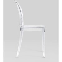 Стул Stool Group Victoria Ghost (пластик, прозрачный) - Превью изображения №3 — Интернет-магазин Time-Shop