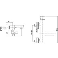 Смеситель Paffoni Elle EL022NO - Превью изображения №2 — Интернет-магазин Time-Shop