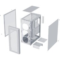 Корпус XASTRA A300 0F (белый) - Превью изображения №12 — Интернет-магазин Time-Shop