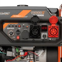 Бензиновый генератор Daewoo Power GDA 11000DPEi-3 - Превью изображения №9 — Интернет-магазин Time-Shop