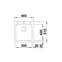 Кухонная мойка Blanco Naya 45 527309 (вулканический серый) - Превью изображения №3 — Интернет-магазин Time-Shop