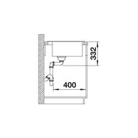 Кухонная мойка Blanco Naya 45 527309 (вулканический серый) - Превью изображения №6 — Интернет-магазин Time-Shop