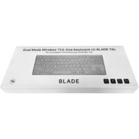 Клавиатура xGhost Blade TKL White Silver - Превью изображения №7 — Интернет-магазин Time-Shop
