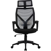 Офисное кресло CACTUS CS-MC414-BK (черный) - Превью изображения №2 — Интернет-магазин Time-Shop