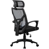 Офисное кресло CACTUS CS-MC414-BK (черный) - Превью изображения №4 — Интернет-магазин Time-Shop