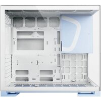 Корпус Geometric Future Model 5 (белый/голубой) - Превью изображения №3 — Интернет-магазин Time-Shop