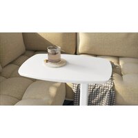 Приставной столик Калифорния мебель Дей (белый) - Превью изображения №3 — Интернет-магазин Time-Shop