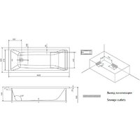 Ванна AM.PM Gem 160x70 W93A-160-070W-A - Превью изображения №9 — Интернет-магазин Time-Shop