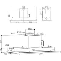 Кухонная вытяжка Korting KHI 9099 ICGN - Превью изображения №10 — Интернет-магазин Time-Shop