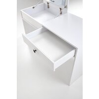 Туалетный столик с зеркалом Halmar Megan (белый) - Превью изображения №7 — Интернет-магазин Time-Shop