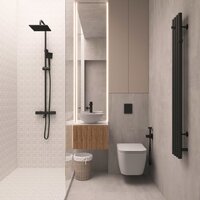  ЗОВ Тумба под умывальник Кито 50 K50LW0MRMC (белый/тростник) - Превью изображения №4 — Интернет-магазин Time-Shop