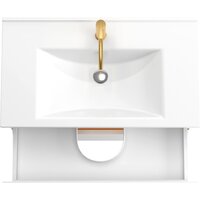  ЗОВ Тумба под умывальник Лира 80 L80MW0MWGVG (белый глянец) - Превью изображения №2 — Интернет-магазин Time-Shop