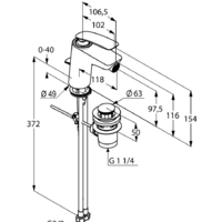 Смеситель Kludi Balance [522160575] - Превью изображения №2 — Интернет-магазин Time-Shop