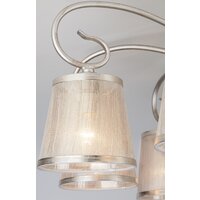 Припотолочная люстра Евросвет Liona 60065/8 (серебристый) - Превью изображения №5 — Интернет-магазин Time-Shop