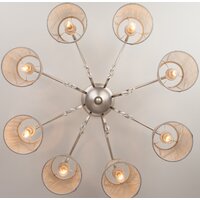 Припотолочная люстра Евросвет Liona 60065/8 (серебристый) - Превью изображения №8 — Интернет-магазин Time-Shop