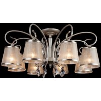 Припотолочная люстра Евросвет Liona 60065/8 (серебристый) - Превью изображения №4 — Интернет-магазин Time-Shop