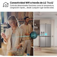 Четырёхдверный холодильник LG GML860PYFE - Превью изображения №13 — Интернет-магазин Time-Shop