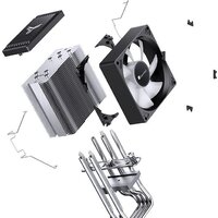 Кулер для процессора Jonsbo CR-1400 EVO Color Black - Превью изображения №22 — Интернет-магазин Time-Shop