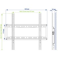 Кронштейн для телевизора Kromax IDEAL-4 (белый) - Превью изображения №3 — Интернет-магазин Time-Shop