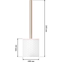 Аксессуары для ванной и туалета FORA Soft (4 предмета) - Превью изображения №10 — Интернет-магазин Time-Shop