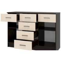 Комод Памир София 1200 2Д (венге-дуб белфорт) - Превью изображения №2 — Интернет-магазин Time-Shop