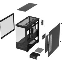 Корпус XASTRA Q500M 3ARGB-C10 (черный) - Превью изображения №13 — Интернет-магазин Time-Shop