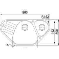 Кухонная мойка Franke Antea AZG 661-E (белый) - Превью изображения №2 — Интернет-магазин Time-Shop