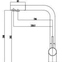 Смеситель Paulmark Skalen Sk213020-GM (вороненая сталь) - Превью изображения №3 — Интернет-магазин Time-Shop