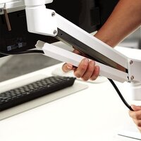 Кронштейн для монитора Fellowes Tallo Modular 3FMS (белый) - Превью изображения №5 — Интернет-магазин Time-Shop