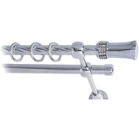 Lm Decor Севилла (хром, витая, 2.4м 16мм, 2 ряда)