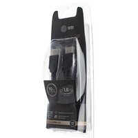 Кабель CACTUS HDMI - HDMI CS-HDMI.2-1.8 (1.8 м, черный) - Превью изображения №2 — Интернет-магазин Time-Shop