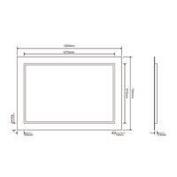  Roxen Зеркало Bliss Long 510035-120 120х70 - Превью изображения №8 — Интернет-магазин Time-Shop