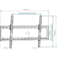 Кронштейн для телевизора Arm Media STEEL-2 NEW (черный) - Превью изображения №6 — Интернет-магазин Time-Shop