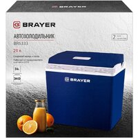Термоэлектрический автохолодильник Brayer BR6333 29л (синий) - Превью изображения №13 — Интернет-магазин Time-Shop