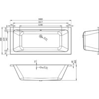Ванна Lavinia Boho Pure 180x80 3710008P - Превью изображения №3 — Интернет-магазин Time-Shop