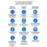 Робот для мытья окон Liectroux YW810 - Превью изображения №25 — Интернет-магазин Time-Shop