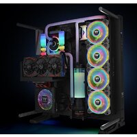 Комплект вентиляторов для корпуса Thermaltake Riing Quad 14 RGB TT Premium 3 Fan Pack CL-F101-PL14SW-A - Превью изображения №5 — Интернет-магазин Time-Shop